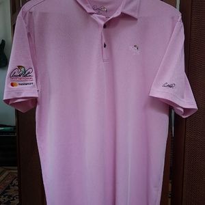 Arnold Palmer Bay Hill Invitational men's pink golf shirt XXL